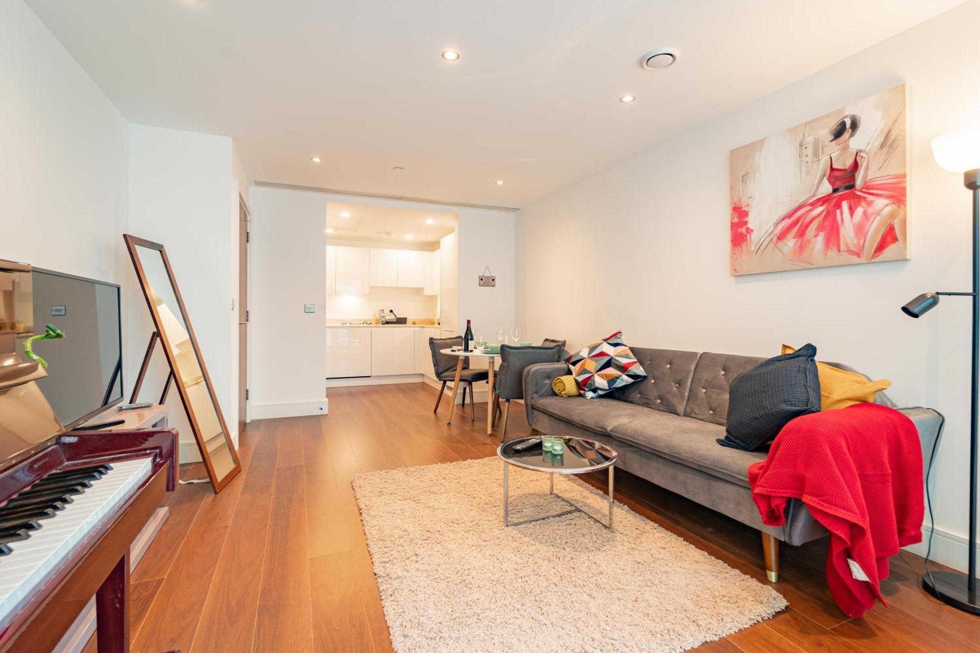 Stylish And Comfortable Canary Wharf Apartment Perfect For Long Stays London Exterior foto